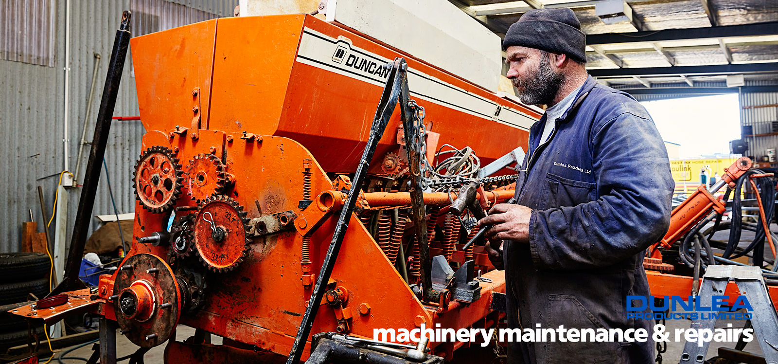 Dunlea Products metal machinery maintenance & repairs